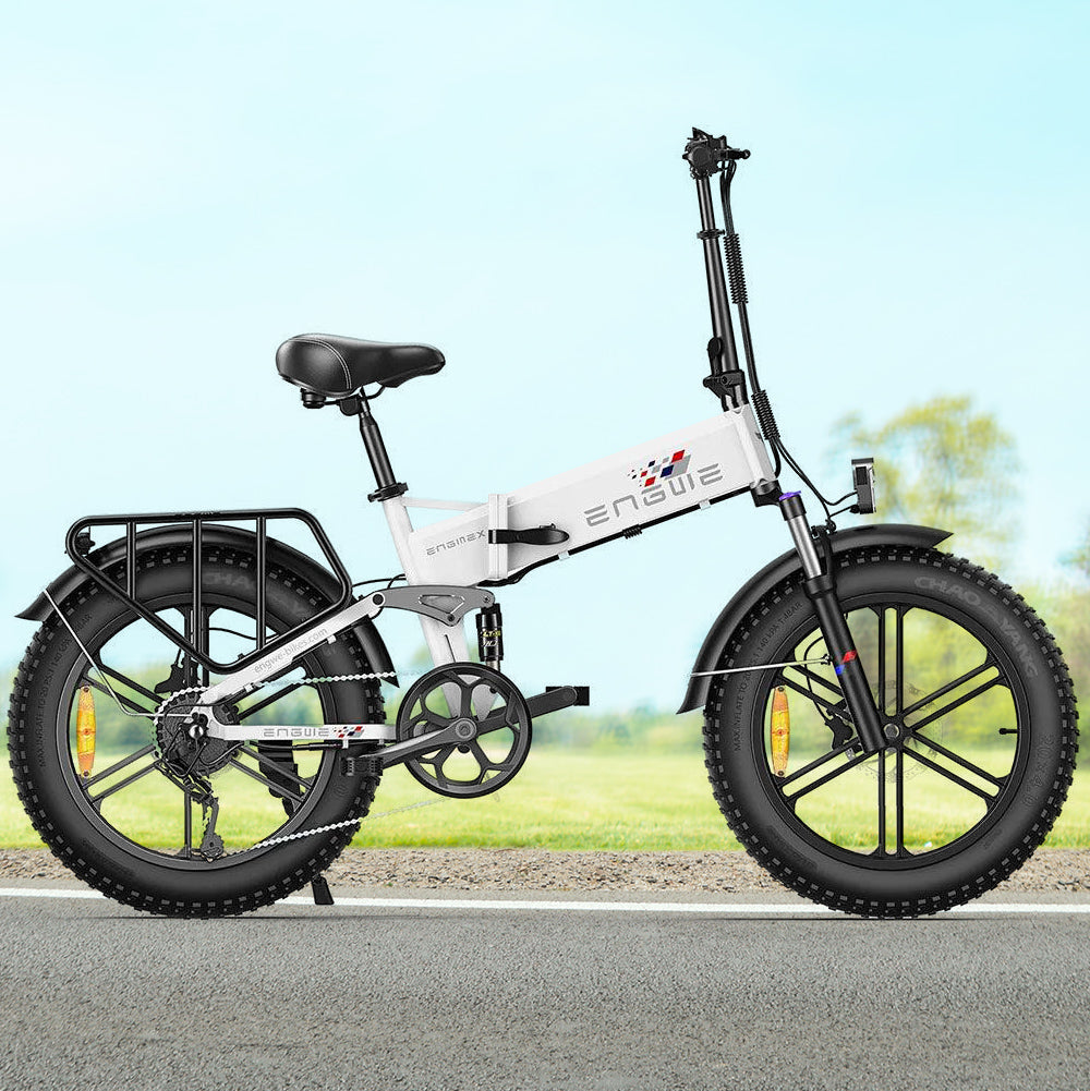 Engwe Engine X 250W 20" Fat Bike Składany elektryczny rower górski 13Ah 25km/h 100km