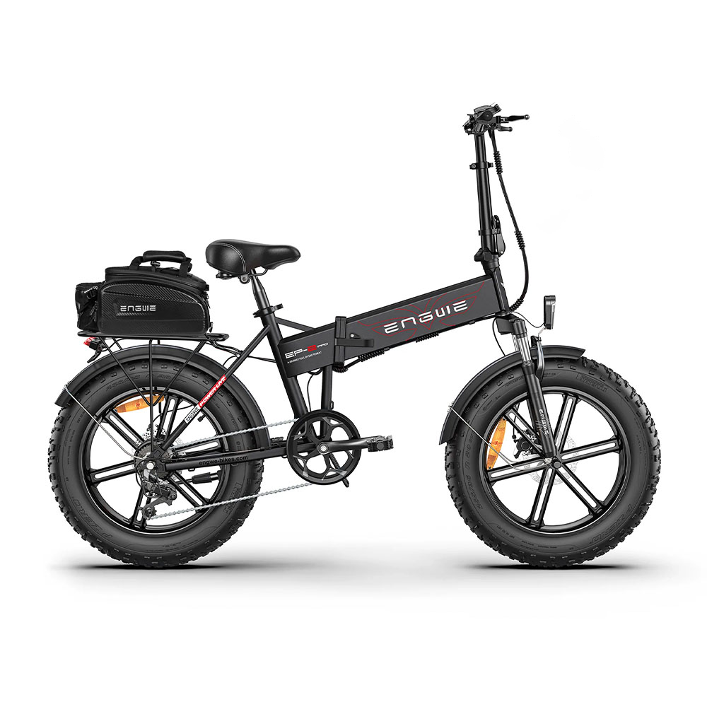 Wersja Combo Engwe EP-2 Pro 2022 z wodoodporną torbą na bagażnik rowerowy