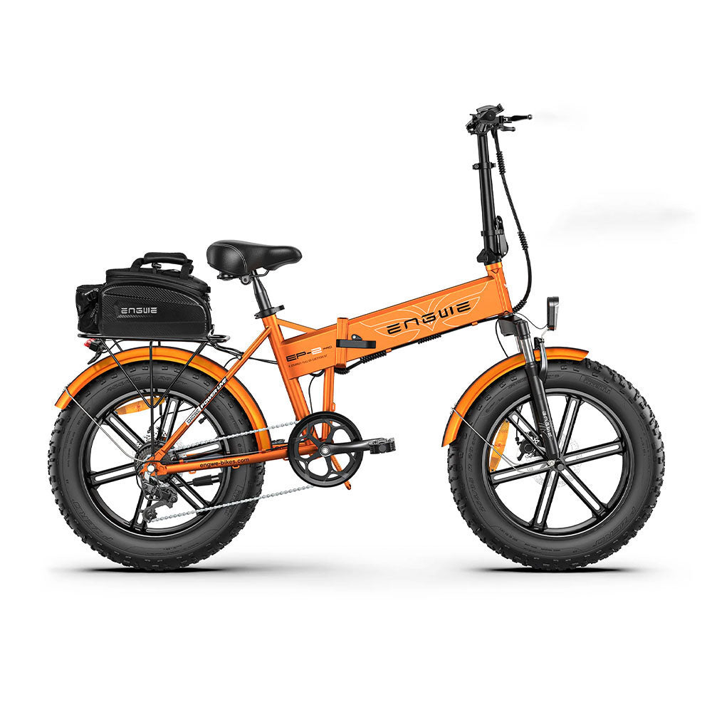 Wersja Combo Engwe EP-2 Pro 2022 z wodoodporną torbą na bagażnik rowerowy