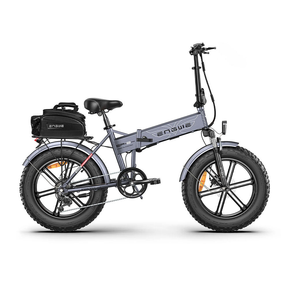 Wersja Combo Engwe EP-2 Pro 2022 z wodoodporną torbą na bagażnik rowerowy