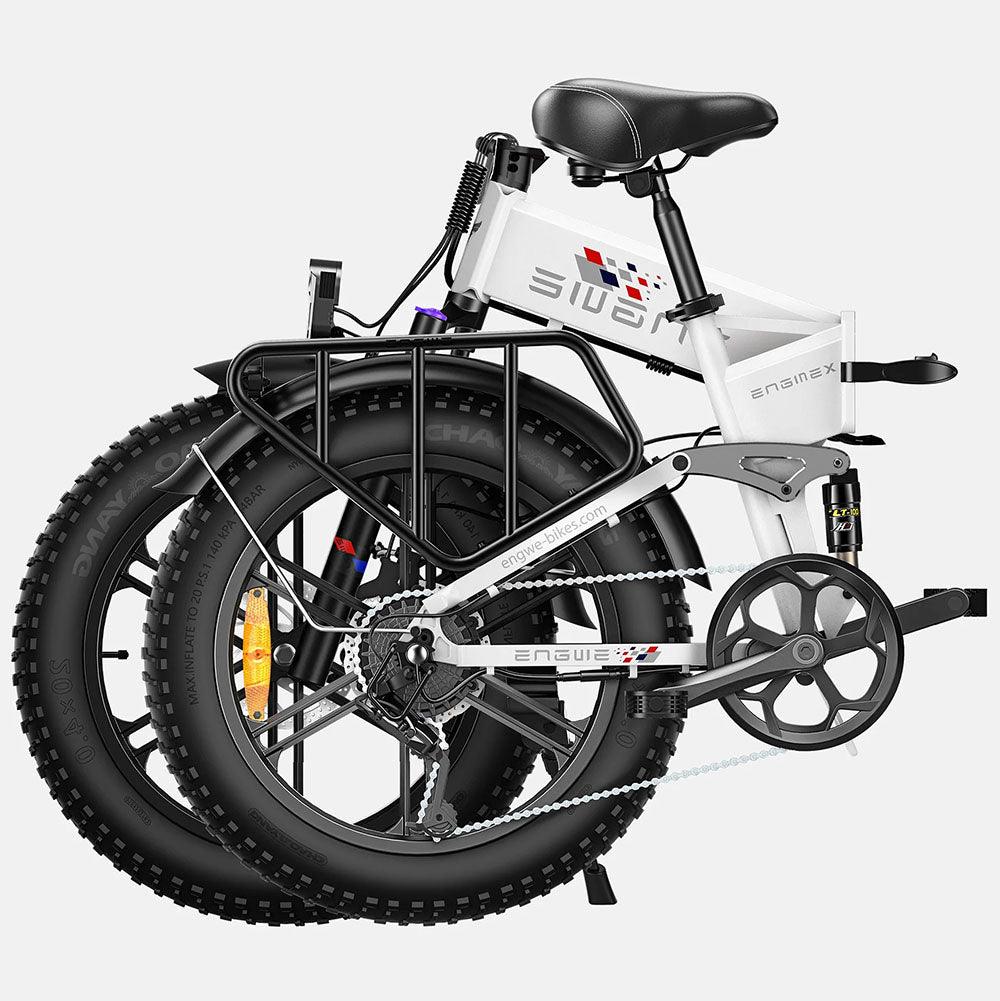 Engwe Engine X 250W 20" Fat Bike Składany elektryczny rower górski 13Ah 25km/h 100km