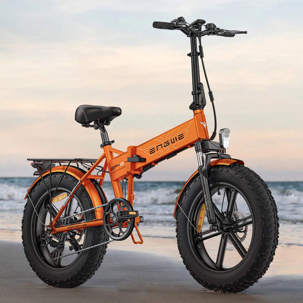 Wersja Combo Engwe EP-2 Pro 2022 z wodoodporną torbą na bagażnik rowerowy
