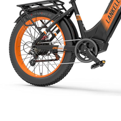 Lankeleisi MG600 Plus 1000W 26" Fat Bike E-rower górski 40km/h 150km 20Ah Bateria Samsung 